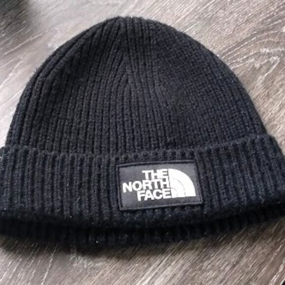 THE NORTH FACE Unisex-Adult Logo Box Cuffed Hat - Picture 1 of 4